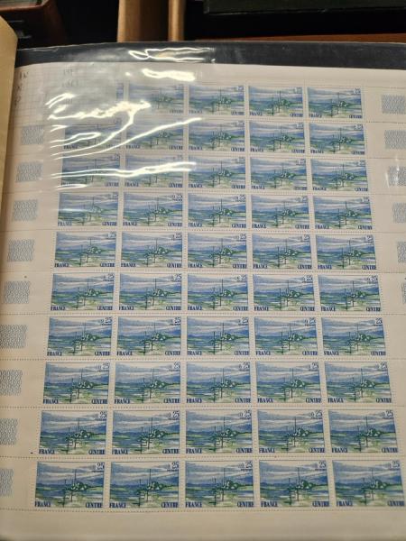 1960-2007, ensemble de faciale en franc et euros en