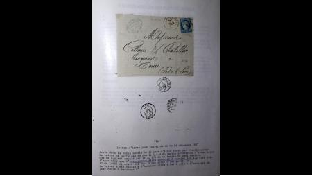 1860-1914 Collection spécialisée en 9 classeurs de