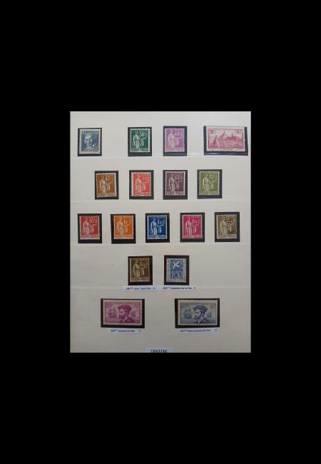 1849-1985, Superbe collection de France neuve, avec