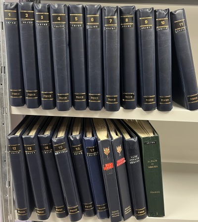 1900-2024, Collection de France principalement montée