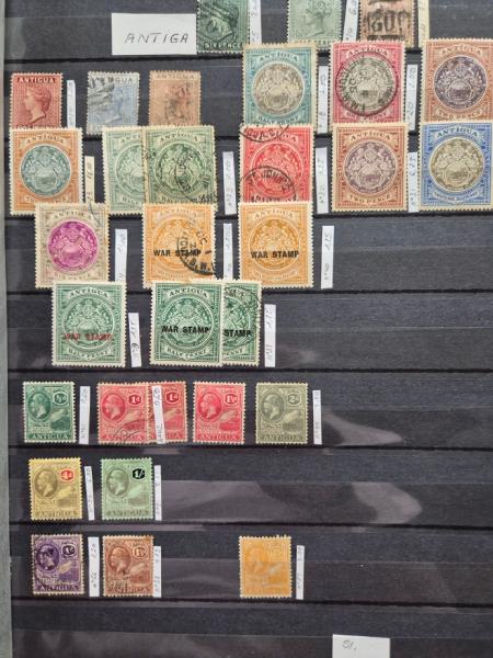 1855-1960, Selection of BRITISH EMPIRE territories in