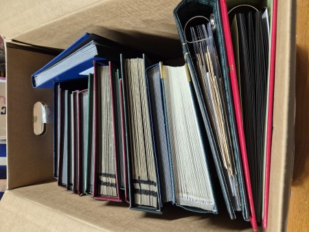 1843-1950ca OVERSEAS, Mint and used selection in 11