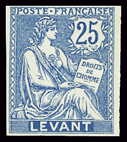 N°24a 25c. bleu, ND, neuf **, TTB