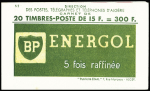 CARNET N°C329b-1 carnet de 300f composé de 20 timbres