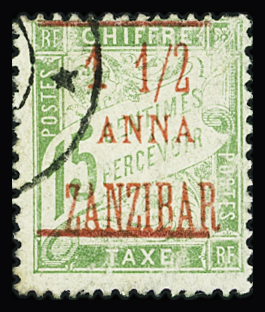 N°70 1/2a. sur 15c. vert-jaune (I-R), obl., TB