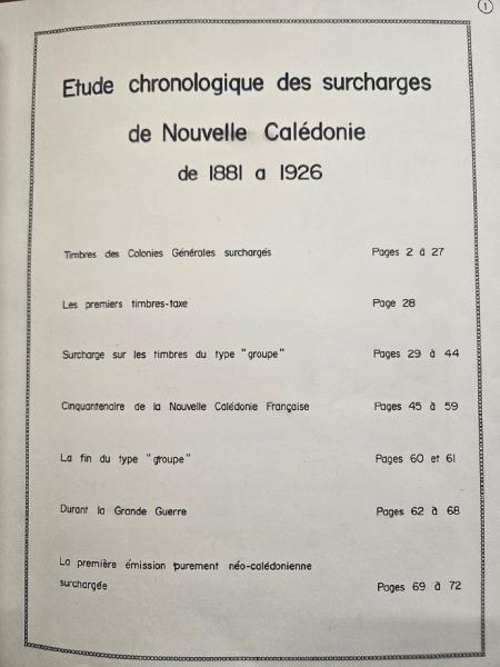 1859-2010, Superbe collection de NOUVELLE-CALEDONIE