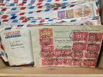1948-1949, Small archive with 50 covers from China to