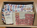 1948-1949, Small archive with 50 covers from China to
