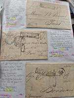 1797-1982, Collection de lettres en 14 albums dont