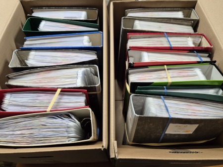 1797-1982, Collection de lettres en 14 albums dont