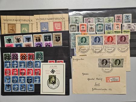 1683-1960ca, Mixed lot of covers and stamps with a