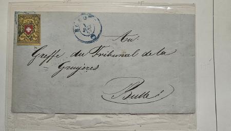 1845-2020 Collection de suisse, timbres oblitérés et