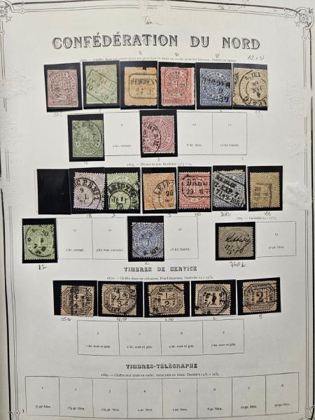 1852-1950, Collection d'EUROPE avec ETATS ALLEMANDS