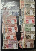 1844-2000, Mixed lot in four large stockbooks with a