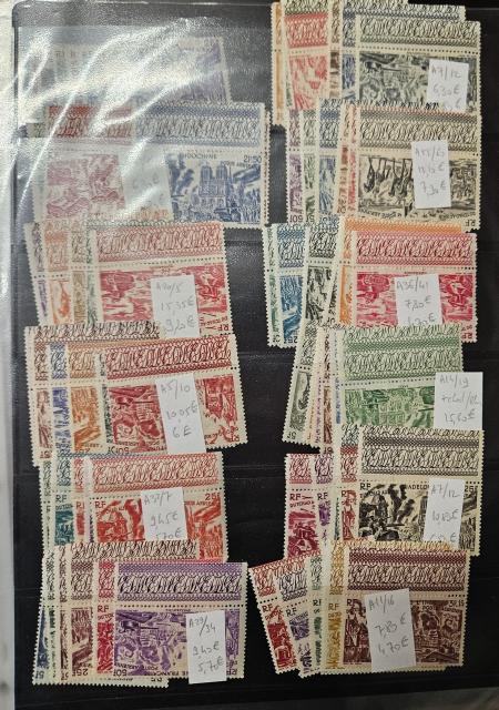 1844-2000, Mixed lot in four large stockbooks with a