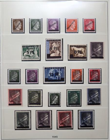 1945-2006, Collection en 5 albums d'Autriche neufs */**