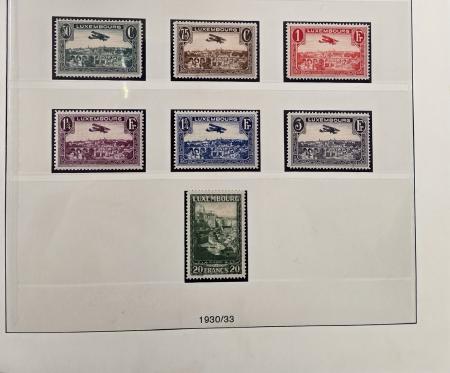 1944-2011, Collection du Luxembourg en 5 albums neufs