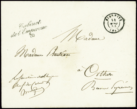 BASSES-PYRENEES Premier séjour de Napoléon III à Biarritz