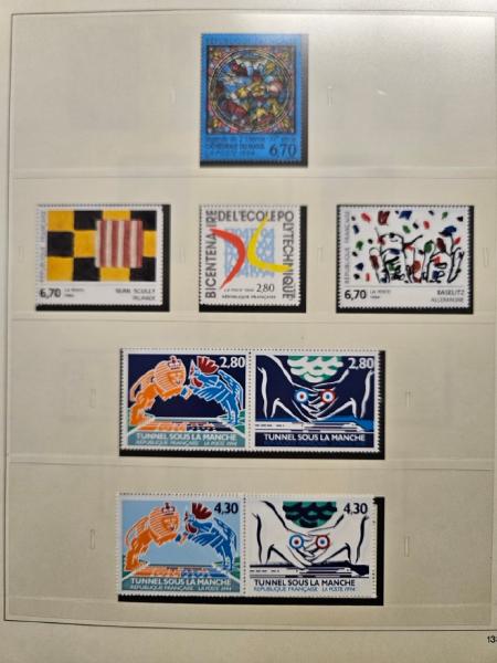 1849-2003, Collection de FRANCE en 8 albums, 1 classeur