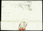 P84P SALLANCHES sur lettre datée de Combloux An 11