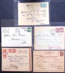 1900-50env. Environ 1750 plis contenus dans 6 boites en plastique