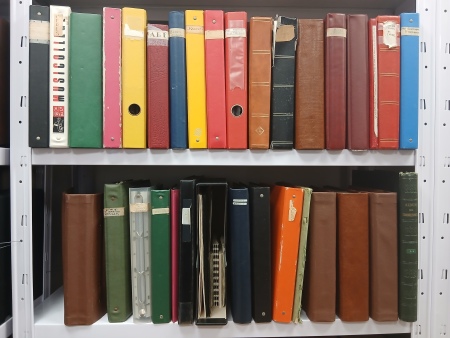 1854-2017, plusieurs collections en albums et classeurs,