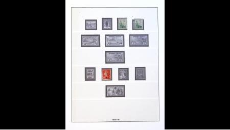 1854-2017, plusieurs collections en albums et classeurs,