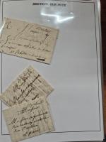 1729-1904, Collection de lettres en 7 albums dont thématique