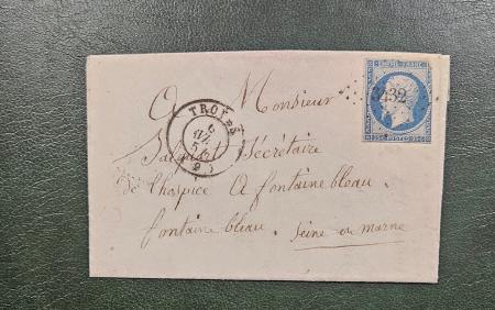 1849-1918, Sympathique lot de timbres et lettres, à