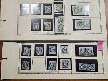 1850-1900, Solide collection d'oblitérations diverses