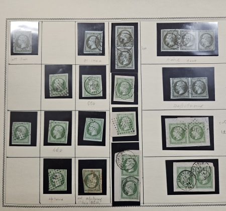 1850-1900, Solide collection d'oblitérations diverses