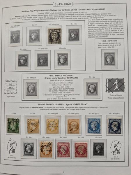 1849-2009, Collection de France en 6 albums, neuf à