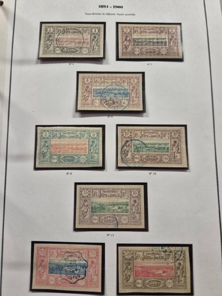 1892-1999, Collection des COLONIES en 7 albums artisanaux,