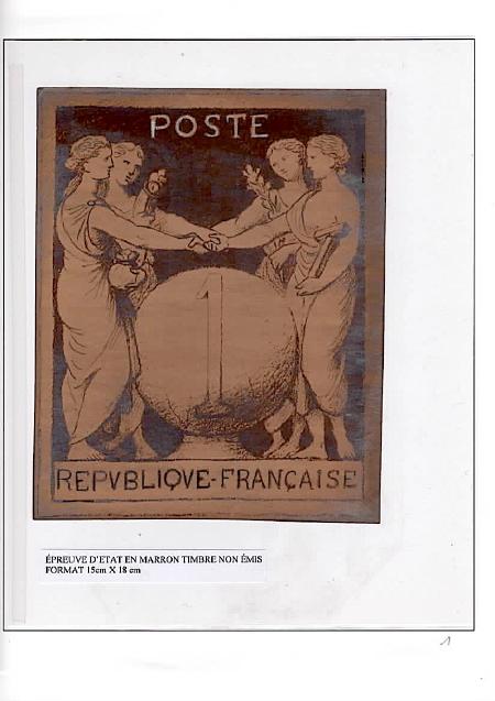 1876-1900, Sympathique collection sur le TYPE SAGE