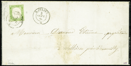 Càd sarde S.Julien 3 sept 59 sur Sardaigne n°11 5c