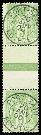 Juste exceptionnelle paire des deux type N/U et N/B