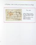 Lettres purifiées à la frontière franco-espagnole 1811-1834.