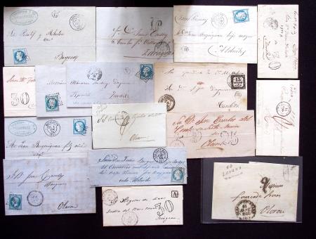 Etude sur les lettres écrites en Espagne et remises