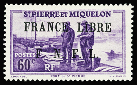 N°258 60c. lilas, neuf *, TB. Signé Calves et Scheller