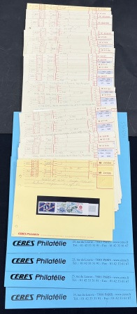 1900-95 NON DENTELÉS de France, ensemble de 62 lots