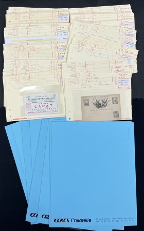 1900-80 XXème SIÈCLE, ensemble de 145 lots sur cartes