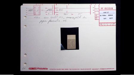 1900-80 VARIÉTÉS XXème SIÈCLE, ensemble de 114 lots