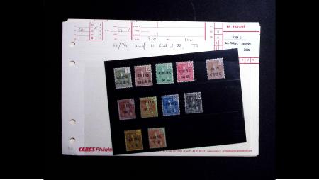 1859-1970, Ensemble de 297 lots sur cartes provenant