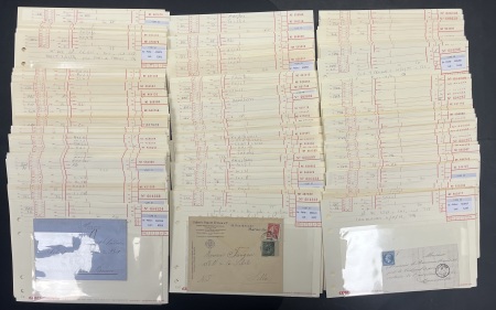 1817-99, LETTRE CLASSIQUES, ensemble de 165 lots sur