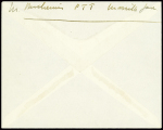 Lettre en franchise avec CAD rond "Marseille gare 