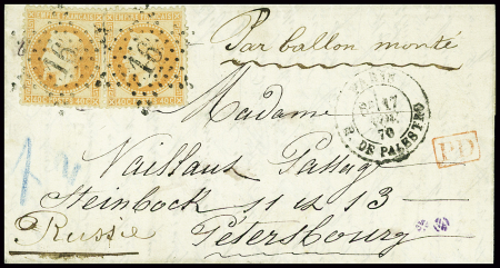 N°31, 2 pièces, obl étoile 16 + CAD "Paris R. de P