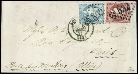 N°45 (leg touché) + n°49 (TB) obl GC 532 + T17 Bor