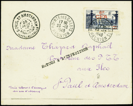 Reunion CFA obl Pointe de Galets (23.12.49) sur le