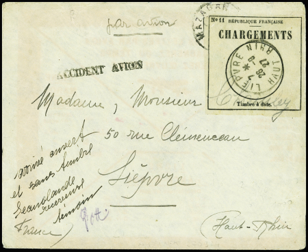 22 sept 1927 - Accident du Bréguet 14 Maroc - Fran