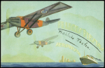 Carte postale de Nouvel An "Felices fiestas aeropo